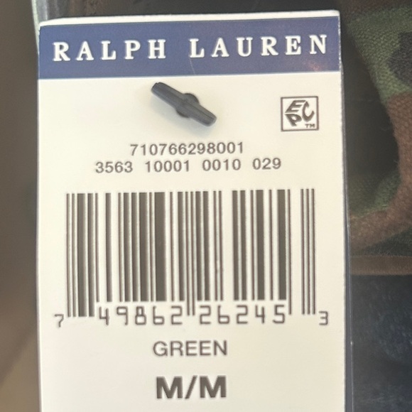Ralph Lauren Men's Green and Brown Camouflage Shirt size medium - Picture 4 of 7